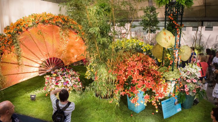 圖爾恩國際園藝博覽會,圖爾恩國際園藝博覽會現(xiàn)場，花園展現(xiàn)場